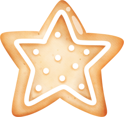 Christmas star cookie